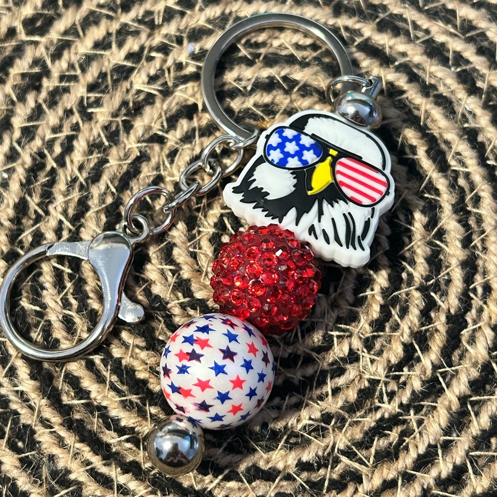 Patriotic Keychain